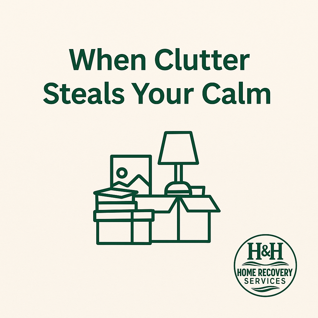 When Clutter Steals Your Calm: How to Reclaim Your Space and Your Sanity